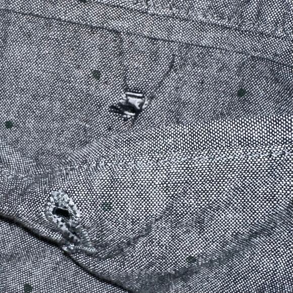 JCrew Factory Men’s Gramercy Grey Dot Flat Front Chino Shorts Size 30W - Picture 10 of 10